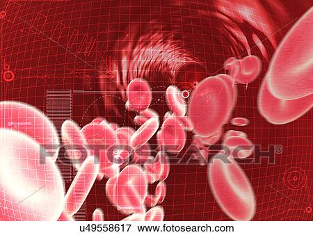 Stock Photo - Biology, Cell, Close-Up, Cluster, Computer Graphics. Fotosearch