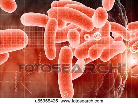 Stock Photography - Biology, Cell, Close-Up, Cluster, Computer Graphics. Fotosearch