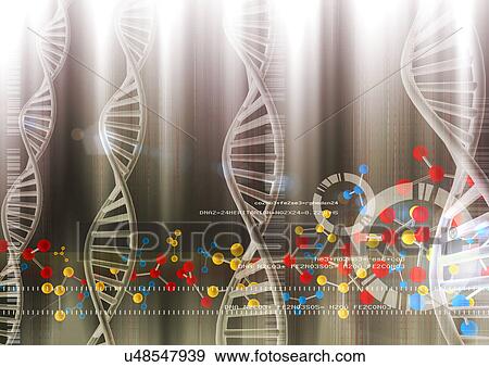Stock Photo - Biology, Cell, Close-Up, Computer Graphics, Digitally Generated Image. Fotosearch