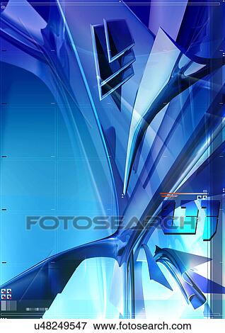 Blue, Close-Up, Computer Graphics, Design, Digitally Generated Image View Large Photo Image Stock Photo - Blue, Close-Up, Computer Graphics, Design, Digitally Generated Image. Fotosearch