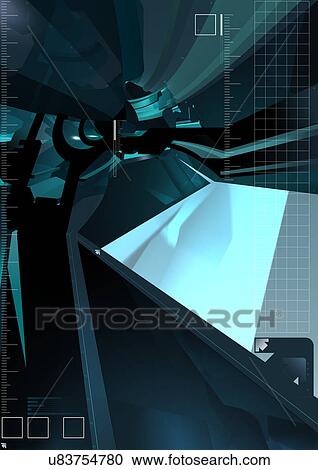 Stock Image - Close-Up, Computer Graphics, Design, Digitally Generated Image, Fractal. Fotosearch