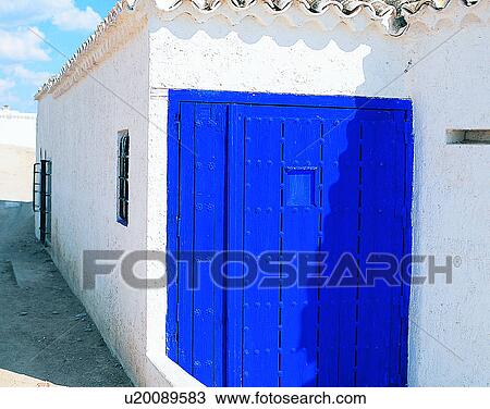 building, Europe, doors, walls, blue, windows View Large Photo Image Stock Image - building, Europe, doors, walls, blue, windows. Fotosearch