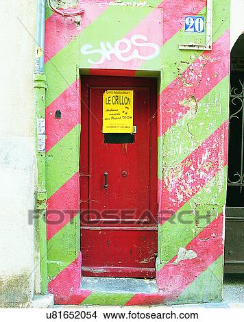 building, Europe, doors, walls, red, sign View Large Photo Image Picture - building, Europe, doors, walls, red, sign. Fotosearch