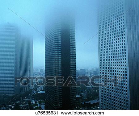 City view, modern look, outdoors, clouds, windows, building View Large Photo Image Stock Image - City view, modern look, outdoors, clouds, windows, building. Fotosearch