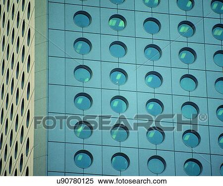 Stock Photography - City view, modern look, outdoors, windows, building, day time. Fotosearch