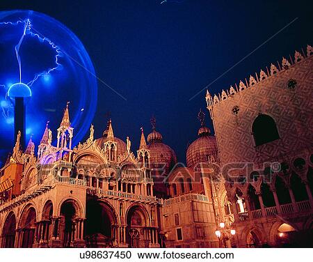 City view, outdoors, night time, lights, sky, evening View Large Photo Image Stock Image - City view, outdoors, night time, lights, sky, evening. Fotosearch