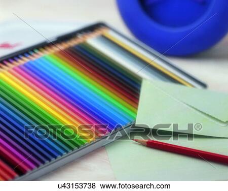 close-up, background, color pencil, pencils, neon View Large Photo Image Stock Photo - close-up, background, color pencil, pencils, neon. Fotosearch