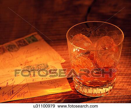 close-up, background, glasses, ice, post cards, soft light View Large Photo Image Stock Photo - close-up, background, glasses, ice, post cards, soft light. Fotosearch