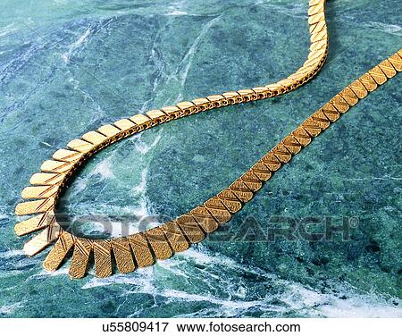 close-up, jewelry, luxury, marble, necklace, gold View Large Photo Image Stock Photo - close-up, jewelry, luxury, marble, necklace, gold. Fotosearch