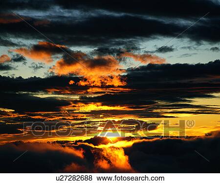 clouds, sky, outdoors, sunset, dust View Large Photo Image Stock Photo - clouds, sky, outdoors, sunset, dust. Fotosearch