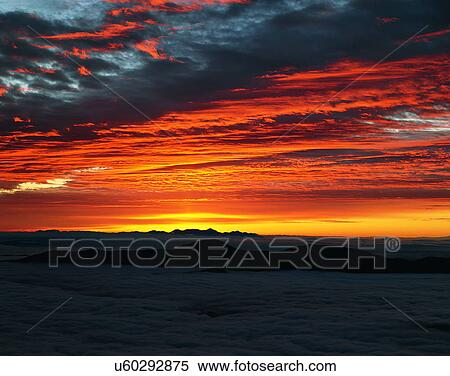 clouds, sky, outdoors, sunset, horizon, land View Large Photo Image Stock Photography - clouds, sky, outdoors, sunset, horizon, land. Fotosearch