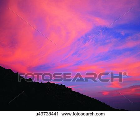 clouds, sky, outdoors, sunset, landscape, hill View Large Photo Image Stock Image - clouds, sky, outdoors, sunset, landscape, hill. Fotosearch