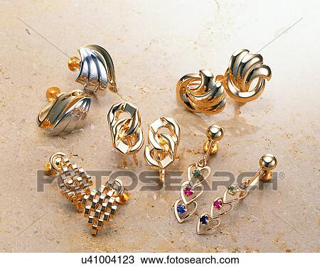 Color images, close-up, jewelry, luxury, earrings, marble, stones View Large Photo Image Stock Image - Color images, close-up, jewelry, luxury, earrings, marble, stones. Fotosearch
