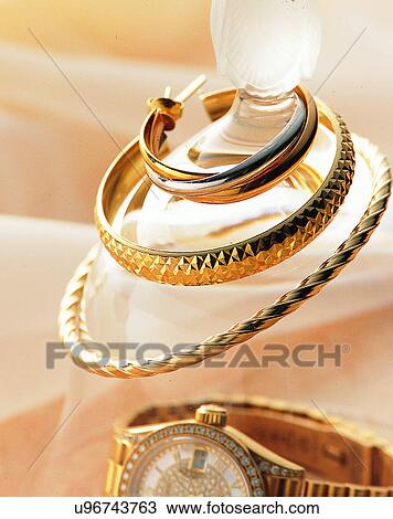Color images, close-up, jewelry, luxury, bracelets, gold, watch View Large Photo Image Stock Image - Color images, close-up, jewelry, luxury, bracelets, gold, watch. Fotosearch