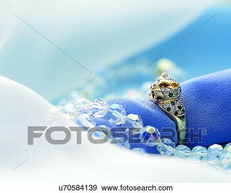 Color images, close-up, jewelry, luxury, necklace, ring, crystal View Large Photo Image Stock Photo - Color images, close-up, jewelry, luxury, necklace, ring, crystal. Fotosearch