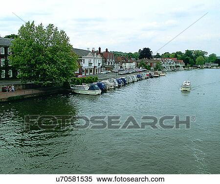 Stock Photography - England, UK, Europe, outdoors, buildings, houses. Fotosearch