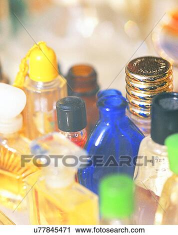 Europe, close-up, bottles, glass, perfume View Large Photo Image Stock Image - Europe, close-up, bottles, glass, perfume. Fotosearch