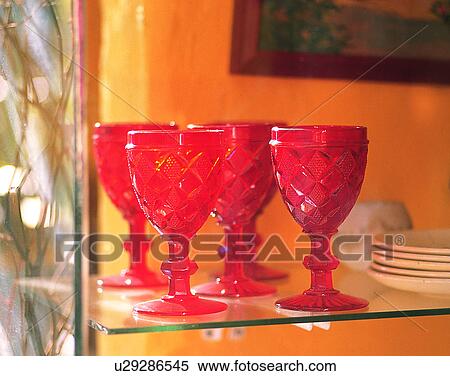 Europe, indoors, shelf, drinking ware, glasses, goblets View Large Photo Image Stock Photography - Europe, indoors, shelf, drinking ware, glasses, goblets. Fotosearch