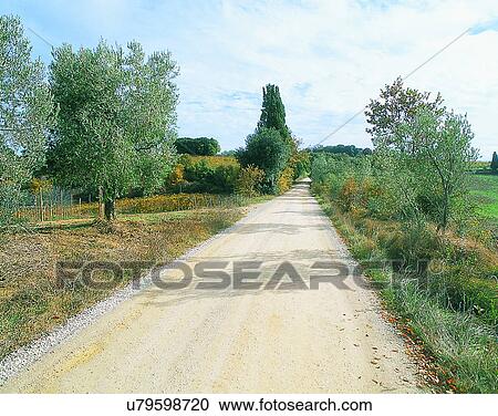 Europe, outdoors, roads, countryside, scenery, unpaved View Large Photo Image Stock Image - Europe, outdoors, roads, countryside, scenery, unpaved. Fotosearch