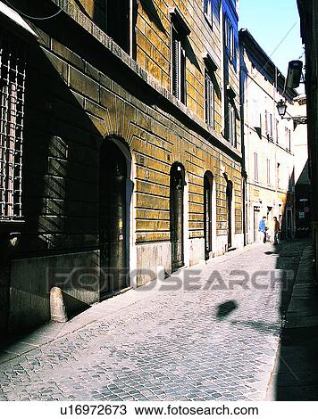 Europe, outdoors, streets, alley, people, shadows View Large Photo Image Stock Image - Europe, outdoors, streets, alley, people, shadows. Fotosearch