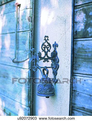 Europe, outside, traditional design, bell, wall, wood View Large Photo Image Stock Image - Europe, outside, traditional design, bell, wall, wood. Fotosearch