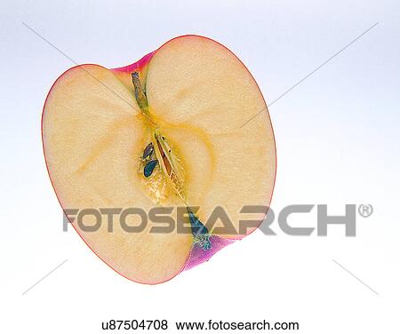 Fruits, nature, fresh, apple, section, core View Large Photo Image Stock Photo - Fruits, nature, fresh, apple, section, core. Fotosearch