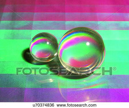Stock Photograph - glass, close-up, balls. Fotosearch