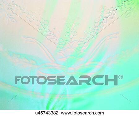 Stock Image - glass, close-up, patterns, light. Fotosearch
