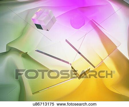 Stock Photography - glass, close-up, shapes, geometric. Fotosearch