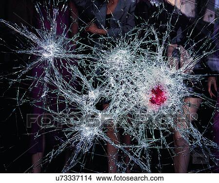 glass, close-up, window, cracks, broken View Large Photo Image Picture - glass, close-up, window, cracks, broken. Fotosearch