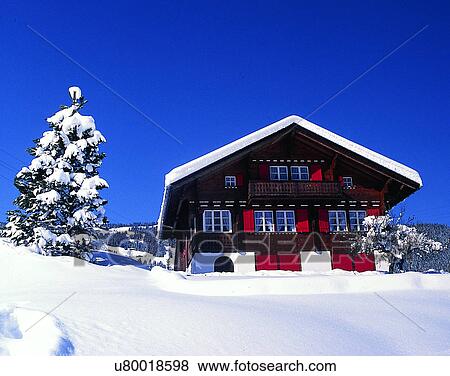 house, outdoors, daytime, architecture, European, winter View Large Photo Image Stock Photo - house, outdoors, daytime, architecture, European, winter. Fotosearch