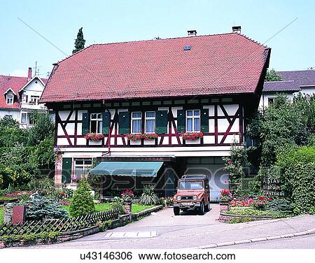 house, outdoors, daytime, architecture, neighborhood, driveway View Large Photo Image Stock Photograph - house, outdoors, daytime, architecture, neighborhood, driveway. Fotosearch