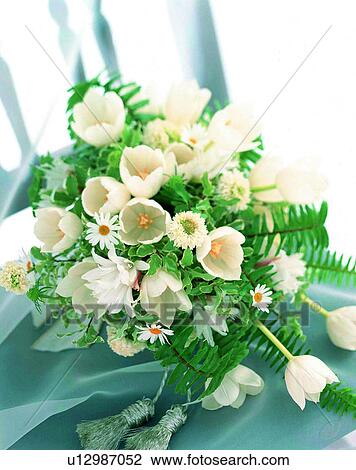 indoors, bouquet, flowers, close-up, chair, white View Large Photo Image Stock Image - indoors, bouquet, flowers, close-up, chair, white. Fotosearch