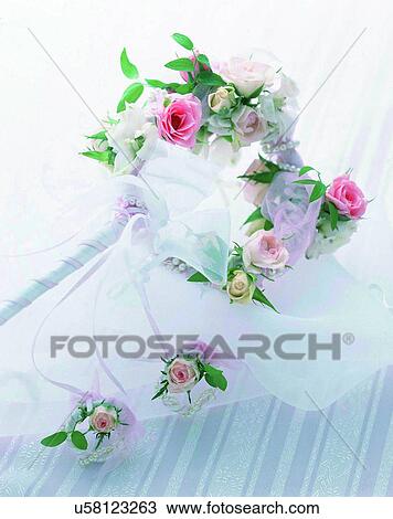 indoors, bouquet, flowers, close-up, roses View Large Photo Image Stock Image - indoors, bouquet, flowers, close-up, roses. Fotosearch