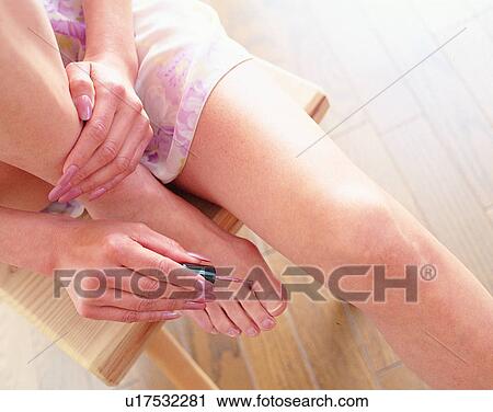 indoors, woman, fingers, nails, nail paint, body part View Large Photo Image Stock Image - indoors, woman, fingers, nails, nail paint, body part. Fotosearch