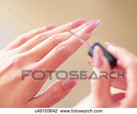 indoors, woman, fingers, nails, nail paint, body part View Large Photo Image Stock Image - indoors, woman, fingers, nails, nail paint, body part. Fotosearch