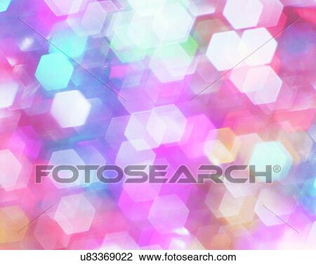 Stock Image - Light effect, art, backgrounds, soft focus, illuminated, light dots. Fotosearch
