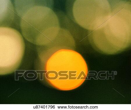 Stock Photograph - Light effect, art, backgrounds, soft focus, illuminated, light dots. Fotosearch