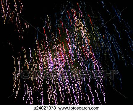 Stock Photo - Light effect, art, backgrounds, illuminated, line, glowing light. Fotosearch