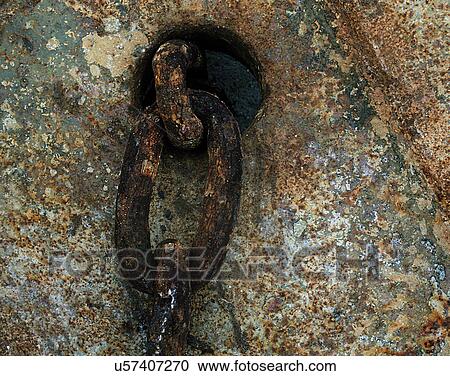 Stock Image - metal, background, close-up, chain, rust, pattern. Fotosearch