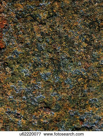 Stock Photo - metal, background, close-up, rust, texture, pattern. Fotosearch