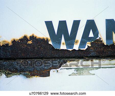 metal, background, close-up, sign, words, rust View Large Photo Image Stock Photo - metal, background, close-up, sign, words, rust. Fotosearch