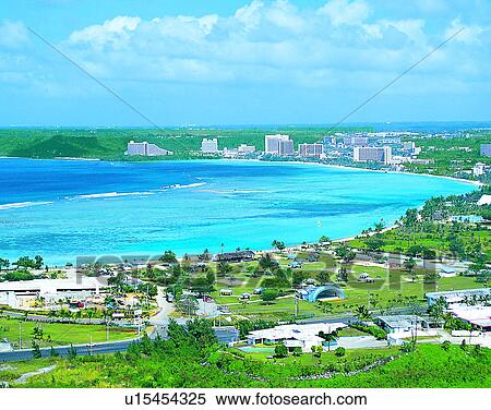 Micronesia, tropical, outdoors, scenery, water, aerial view View Large Photo Image Stock Photography - Micronesia, tropical, outdoors, scenery, water, aerial view. Fotosearch
