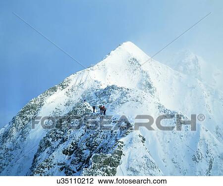 Stock Image - mountain, landscape, outdoors, sky, mountain, landscape range. Fotosearch