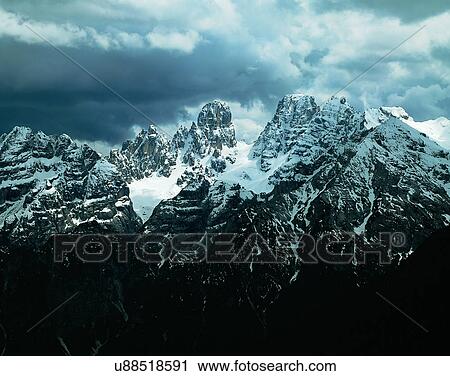 Stock Image - mountain, landscape, outdoors, sky, mountain, landscape range. Fotosearch