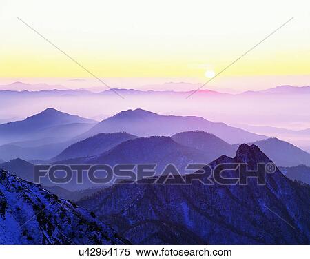 Stock Photography - mountain, landscape, outdoors, sky, clouds, mountain. Fotosearch