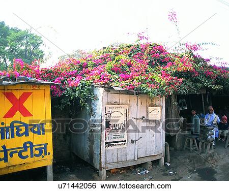 Stock Photograph - Nepal, east, boxes, shadow, artificial, outdoors. Fotosearch