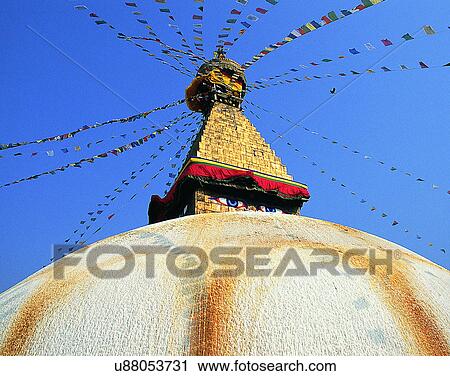 Nepal, temple, close-up, east, mystic, artificial View Large Photo Image Stock Image - Nepal, temple, close-up, east, mystic, artificial. Fotosearch