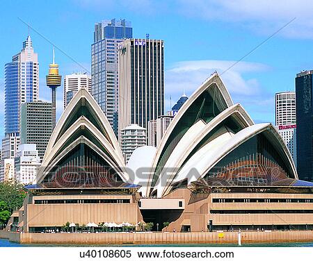 opera house, outdoors, Sydney, sky, city, Australia View Large Photo Image Stock Photography - opera house, outdoors, Sydney, sky, city, Australia. Fotosearch