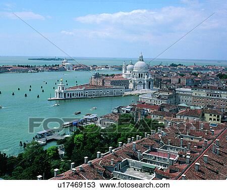 Stock Image - outdoors, Italy, Europe, city, buildings, architecture. Fotosearch